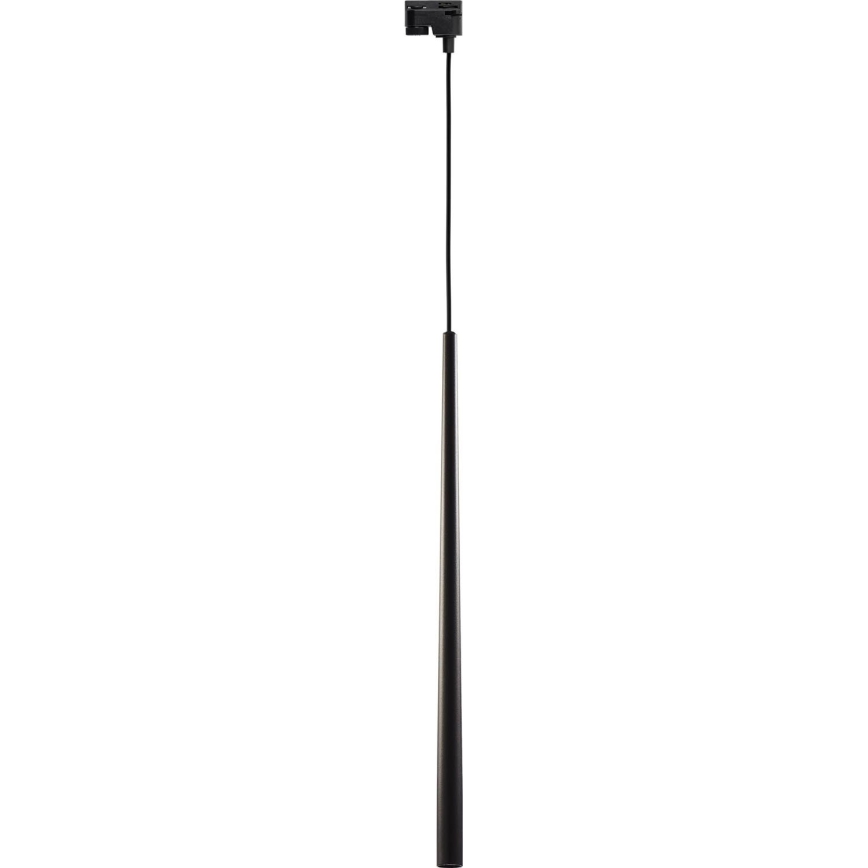 Candeeiro suspenso para sistema de carril PIANO 1xG9/8W/230V preto