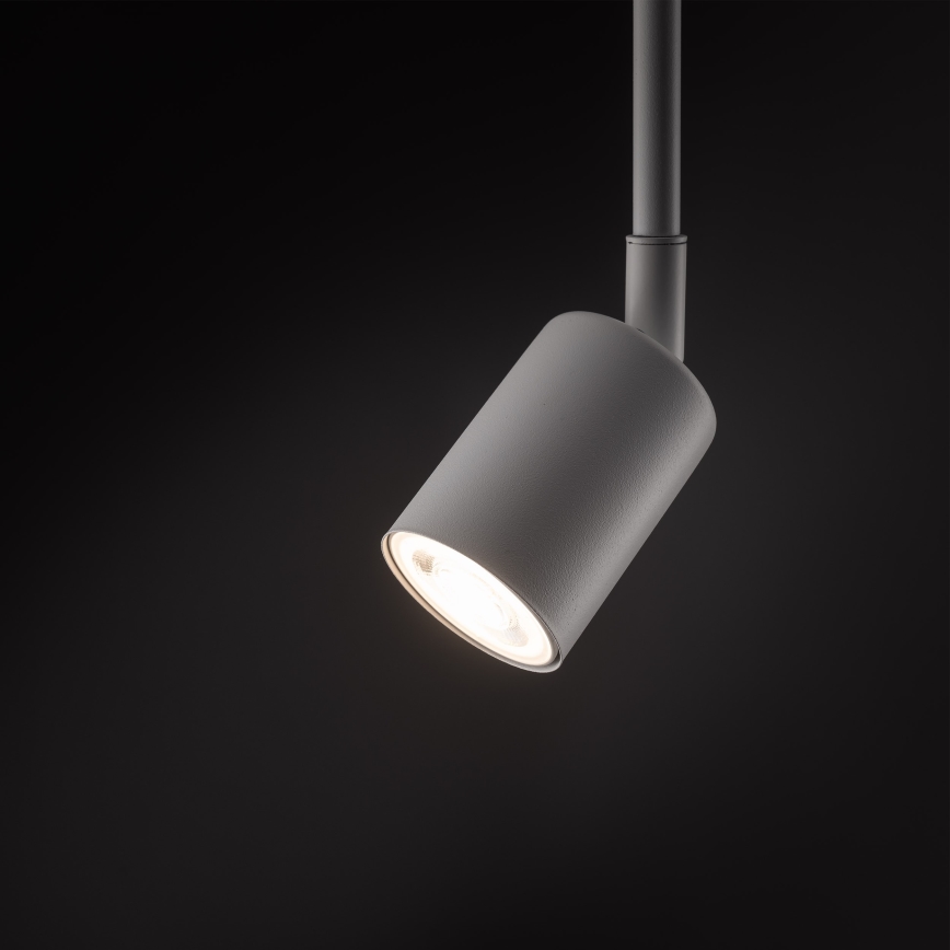 Candeeiro suspenso para sistema de carris monofásico TOP 1xGU10/10W/230V branco