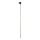 Candeeiro suspenso para sistema de carril trifásico PIANO 1xG9/8W/230V dourado/preto
