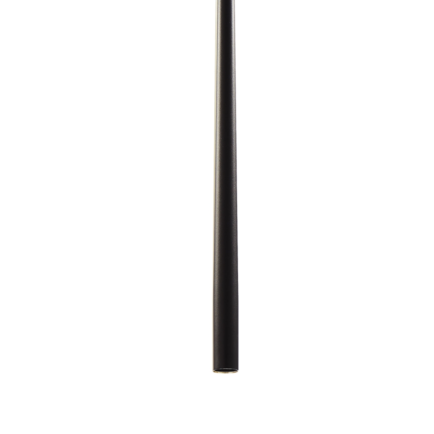Candeeiro suspenso para sistema de carril trifásico PIANO 1xG9/8W/230V preto