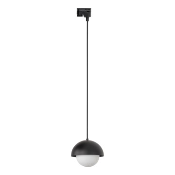 Candeeiro suspenso para sistema de carris monofásico BONO 1xG9/8W/230V preto
