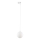 Candeeiro suspenso para sistema de carris monofásico TRACER 1xG9/8W/230V branco