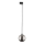 Candeeiro suspenso para sistema de carris monofásico TRACER 1xG9/8W/230V preto/fumado preto