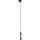 Candeeiro suspenso para sistema de carris monofásico TRACER 1xGU10/10W/230V preto/dourado