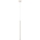 Candeeiro suspenso PASTELO 1xG9/8W/230V creme