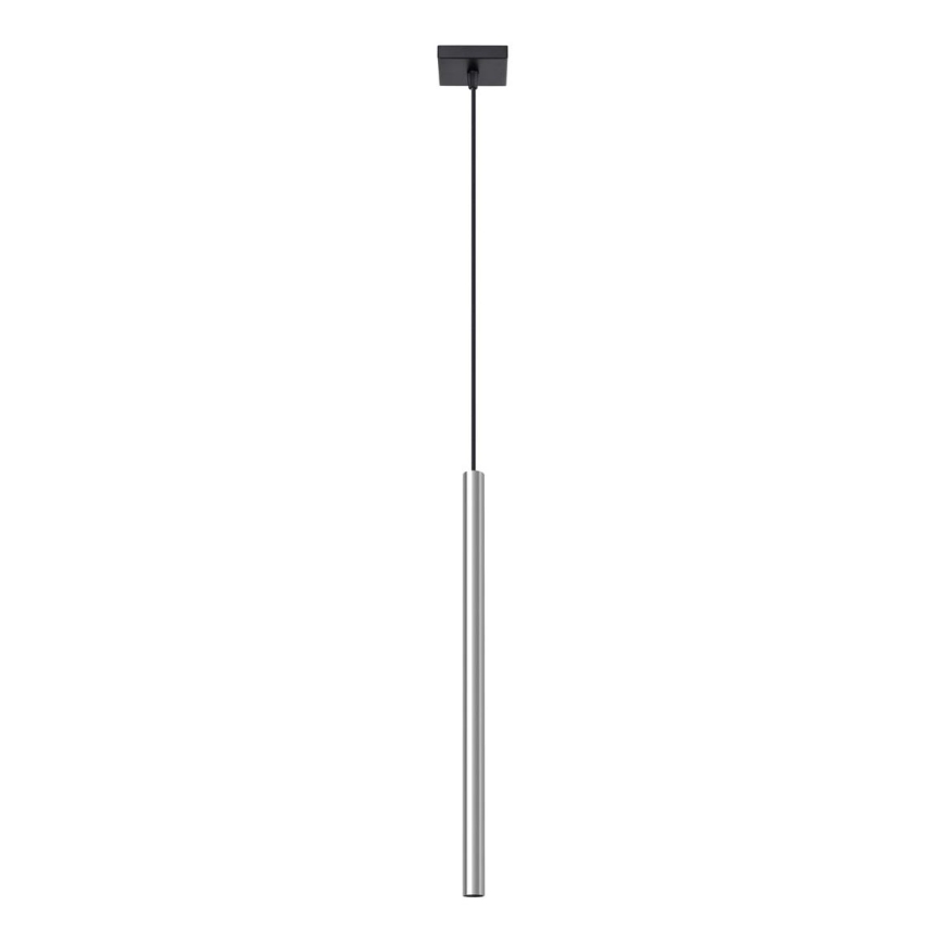 Candeeiro suspenso PASTELO 1xG9/8W/230V cromado brilhante