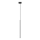 Candeeiro suspenso PASTELO 1xG9/8W/230V cromado brilhante