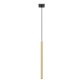Candeeiro suspenso PASTELO 1xG9/8W/230V dourada