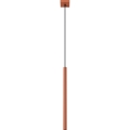 Candeeiro suspenso PASTELO 1xG9/8W/230V vermelho