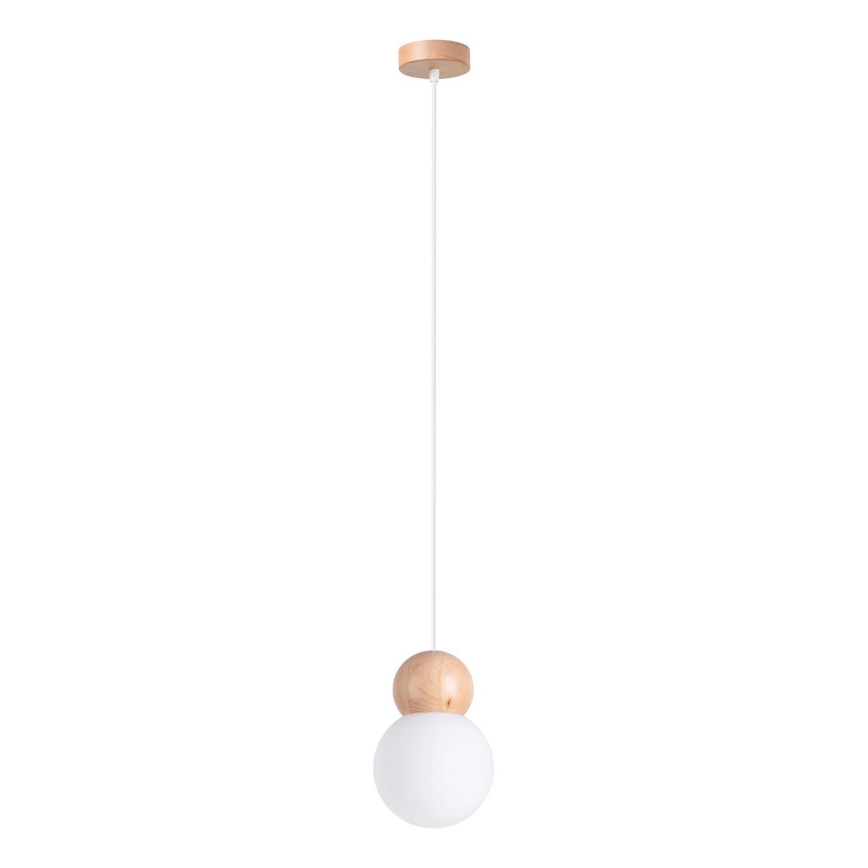 Candeeiro suspenso PEKKA 1xG9/8W/230V branco