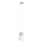 Candeeiro suspenso PEKKA 1xG9/8W/230V branco