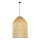 Candeeiro suspenso PELO 1xE27/40W/230V diâmetro 35 cm vime