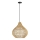 Candeeiro suspenso PELO 1xE27/40W/230V diâmetro 40 cm vime