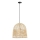 Candeeiro suspenso PELO 1xE27/40W/230V diâmetro 40 cm vime