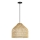 Candeeiro suspenso PELO 1xE27/40W/230V diâmetro 40 cm vime