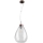 Candeeiro suspenso PIRO 1xE27/60W/230V faia