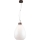 Candeeiro suspenso PIRO 1xE27/60W/230V faia