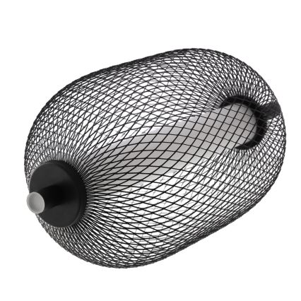 Candeeiro suspenso por cabo PUMA LED/10W/230V Ø 15 cm preto