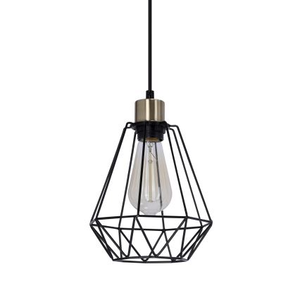 Candeeiro suspenso PRIMO 1xE27/60W/230V aranha