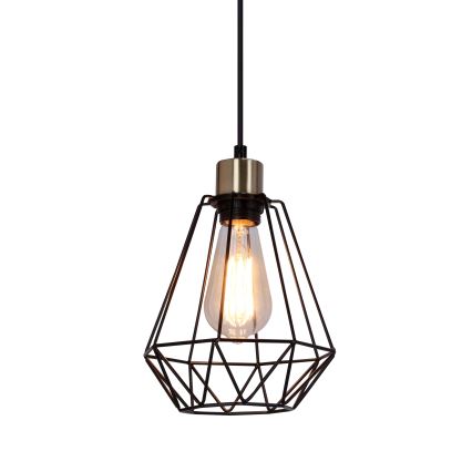 Candeeiro suspenso PRIMO 1xE27/60W/230V aranha