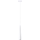 Candeeiro suspenso PRYSM 1xG9/8W/230V branco