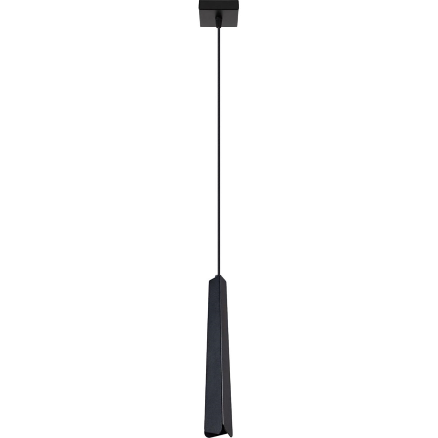 Candeeiro suspenso PRYSM 1xG9/8W/230V preto