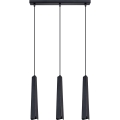 Candeeiro suspenso PRYSM 3xG9/8W/230V preto
