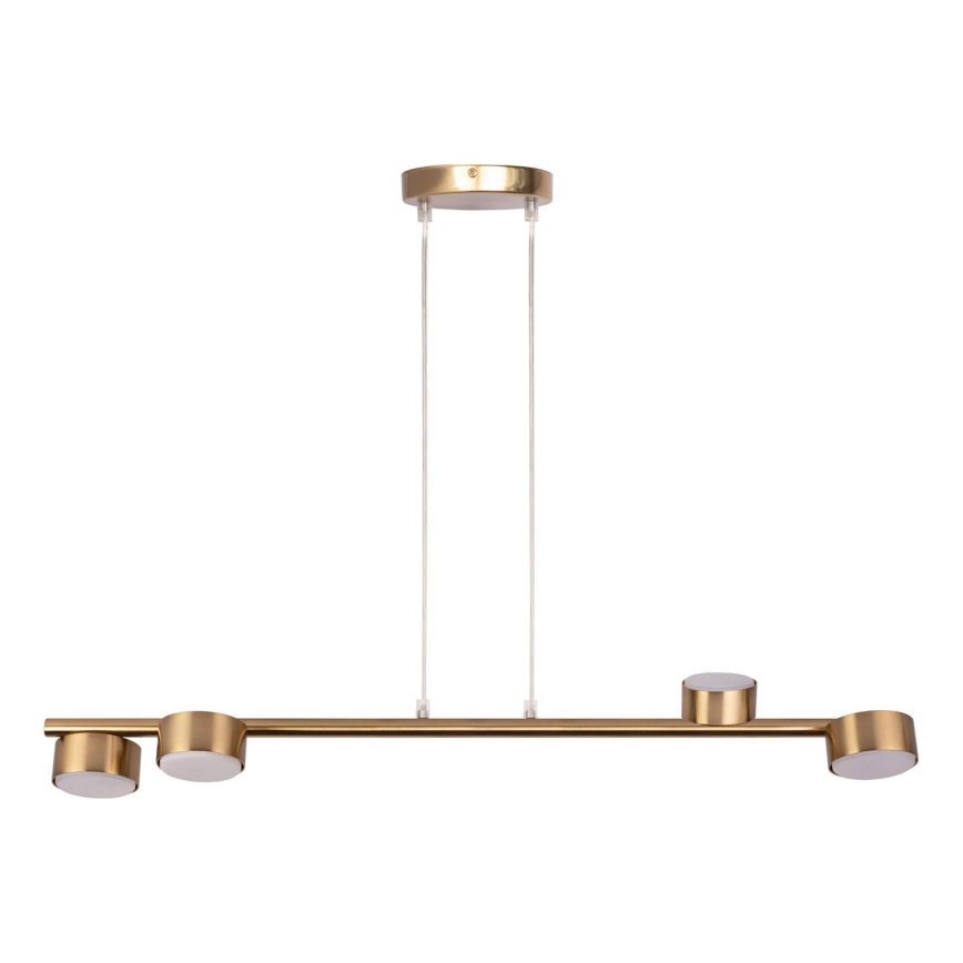 Candeeiro suspenso PUNTO 4xGX53/12W/230V dourado