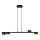 Candeeiro suspenso PUNTO 4xGX53/12W/230V preto