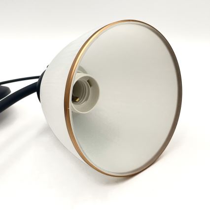 Candeeiro suspenso RETRO 2xE27/60W/230V mate preto