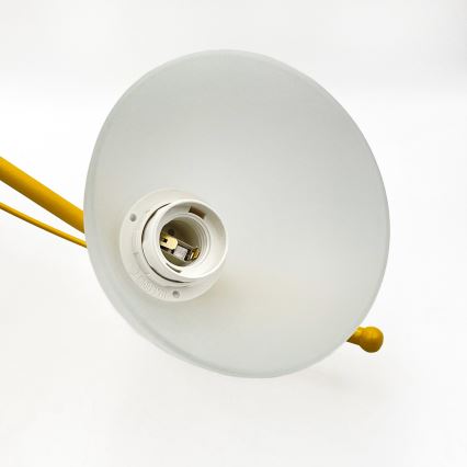 Candeeiro suspenso RETRO 5xE27/60W/230V branco/colorido