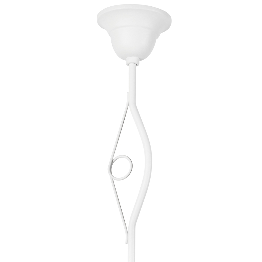Candeeiro suspenso RETRO II 1xE27/60W/230V branco