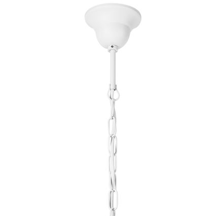 Candeeiro suspenso RETRO II 5xE27/60W/230V branco