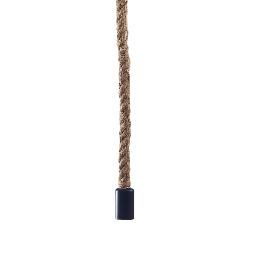 Candeeiro suspenso ROPE 1xE27/12W/230V