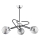 Candeeiro suspenso SAGITO 3xE14/10W/230V cromado brilhante