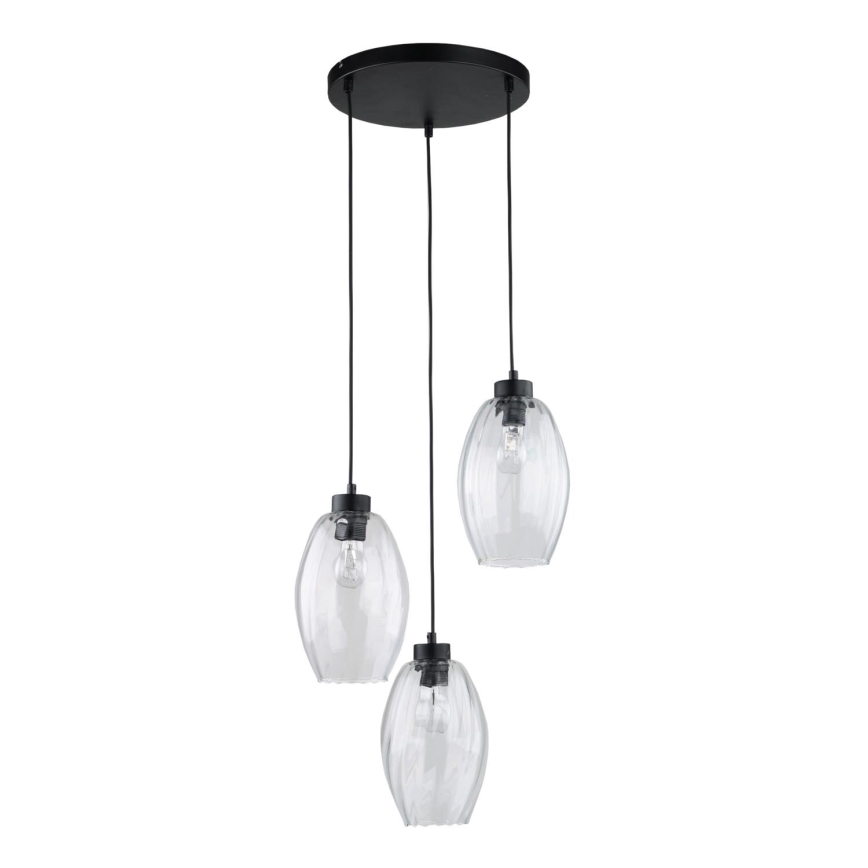 Candeeiro suspenso SEBO 3xE27/15W/230V