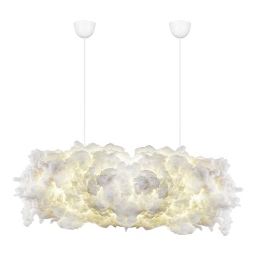 Candeeiro suspenso SERENE 1xE27/40W/230V branco