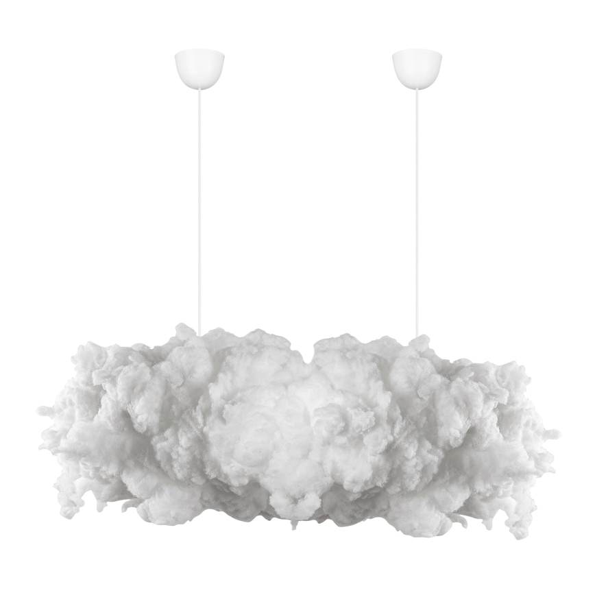 Candeeiro suspenso SERENE 1xE27/40W/230V branco