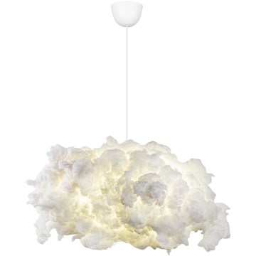 Candeeiro suspenso SERENITY 1xE27/40W/230V branco