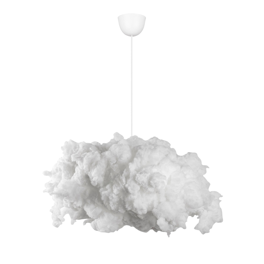 Candeeiro suspenso SERENITY 1xE27/40W/230V branco