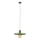 Candeeiro suspenso SILA 1xE27/15W/230V diâmetro 30 cm verde