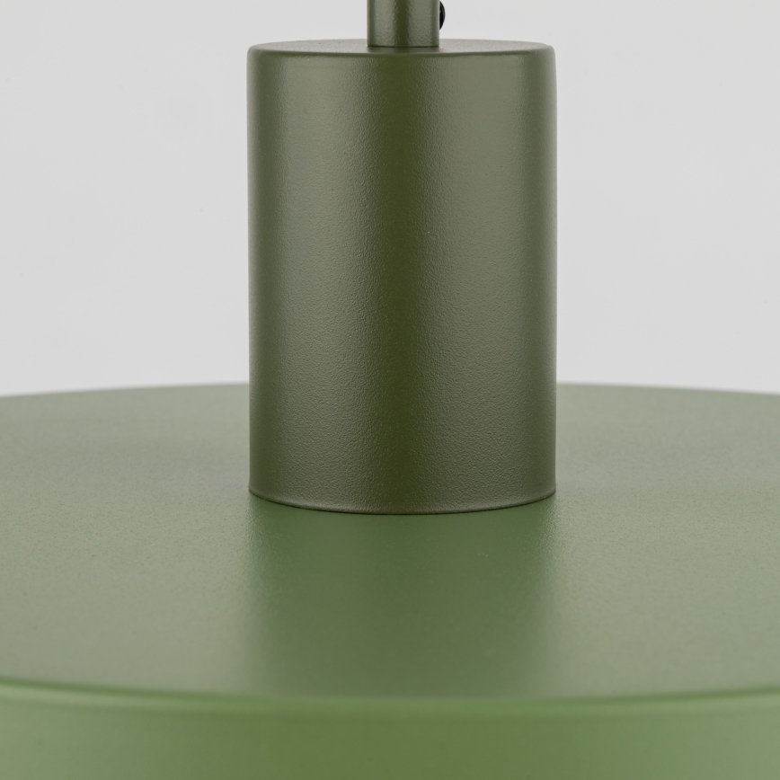 Candeeiro suspenso SILA 1xE27/15W/230V diâmetro 30 cm verde