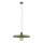 Candeeiro suspenso SILA 1xE27/15W/230V diâmetro 40 cm verde