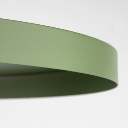 Candeeiro suspenso SILA 1xE27/15W/230V diâmetro 40 cm verde