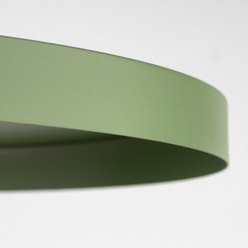 Candeeiro suspenso SILA 1xE27/15W/230V diâmetro 40 cm verde