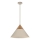Candeeiro suspenso SINGLE 1xE27/15W/230V bege/faia