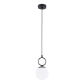 Candeeiro suspenso SITRO 1xE14/10W/230V preto/branco