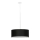 Candeeiro suspenso SKALA 3xE27/60W/230V diâmetro 30 cm preto