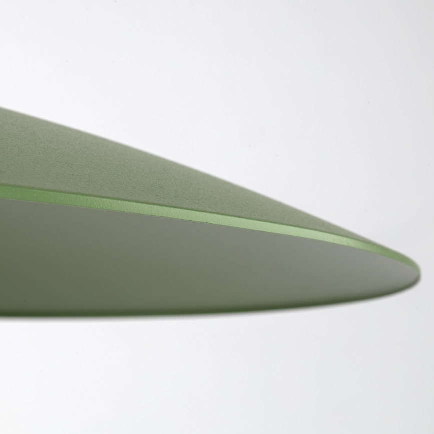Candeeiro suspenso SLATE 1xE27/15W/230V diâmetro 65 cm verde
