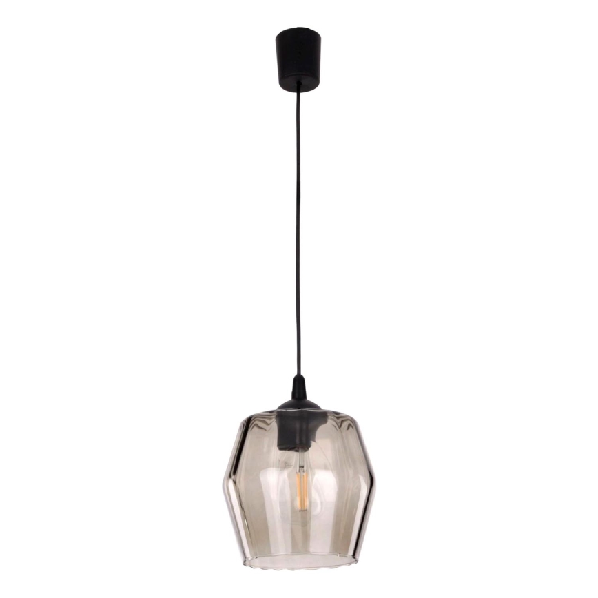 Candeeiro suspenso SMOKE 1xE27/15W/230V
